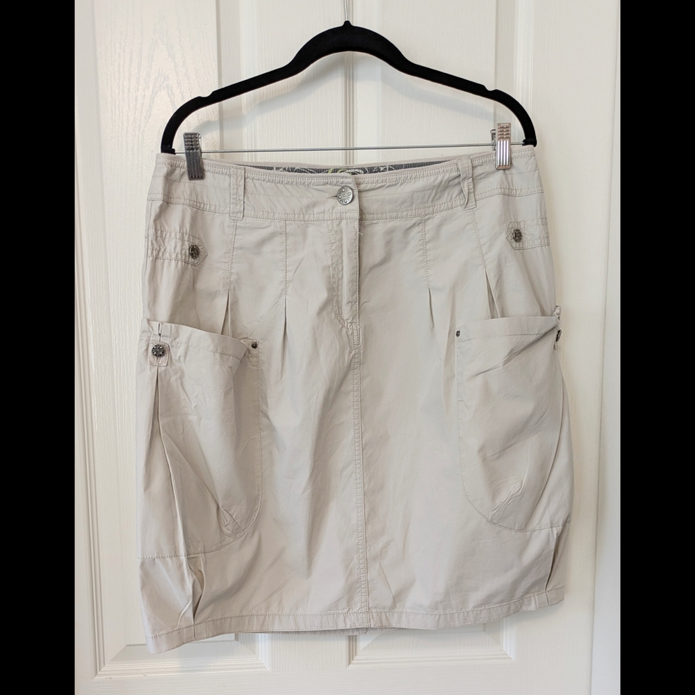 Cargo Skirt with Pockets